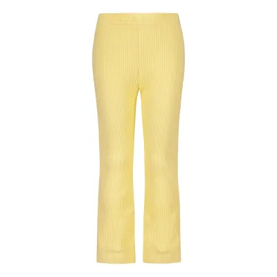 Sunny Sailors HEAVY RIB -LEVEÄLAHKEISET HOUSUT | MELLOW YELLOW - 110/116, kuva 1 / 1