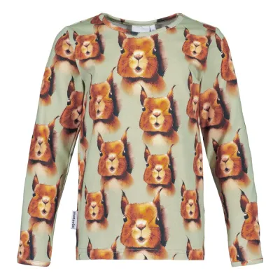 Mother's day SQUIRREL-PAITA | FOREST GREEN - 122/128, kuva 1 / 1