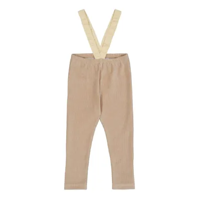 Mother's day VELOUR BRACE PANTS -HENKSELIHOUSUT | SAND - 86/92, kuva 1 / 1
