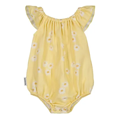 Hello Sunshine! MINI SWEETNESS MUSLIN -ROMPER | MELLOW YELLOW - 74/80, kuva 1 / 1