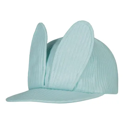 My Happy Place Textured Bunny Cap -Lippalakki | Ocean - 5-6Y