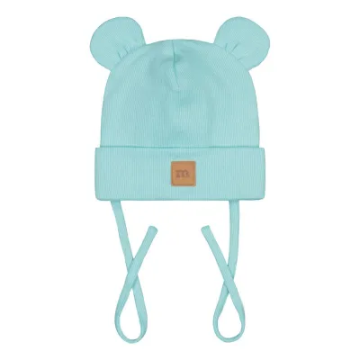 My Happy Place Rib Bear Baby Beanie -Pipo | Ocean - 1-2Y, kuva 1 / 1