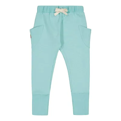 My Happy Place Pocket Pants -Collegehousut | Ocean - 134/140, kuva 1 / 1