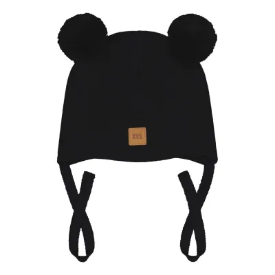 My Happy Place Cutie Hat -Puuvillapipo | Licorice - 2-6M, kuva 1 / 1