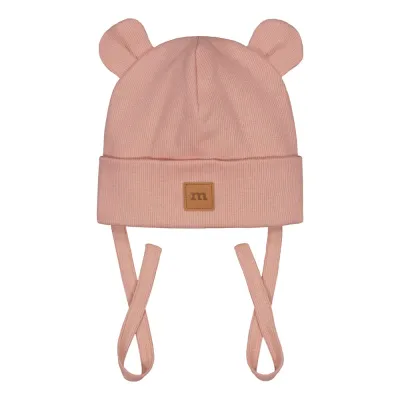 My Happy Place Rib Bear Beanie -Pipo | Wild Rose - 0-2M, kuva 1 / 1
