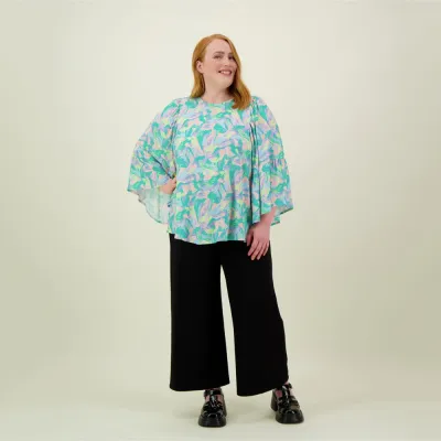 My Happy Place Women Bell Sleeve Shirt -Paita | Dream - L, kuva 1 / 1