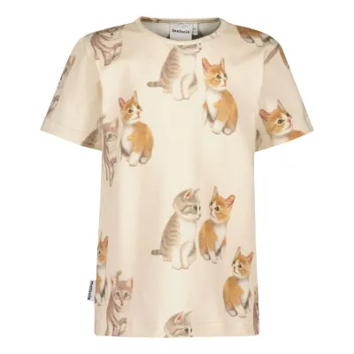 Wonders of Life Kitties -T-Paita | Cream - 122/128, kuva 1 / 1
