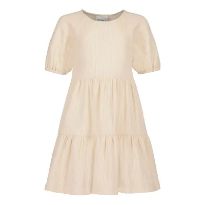 Wonders of Life Tiered Dress -Mekko | Cream - 122/128, kuva 1 / 1