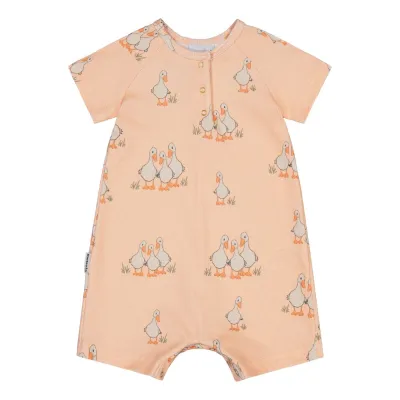 Wonders of Life Tiny Farmers Rib Romper | Milky Apricot - 62/68, kuva 1 / 1