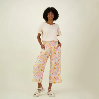 Beach Party Women Frilla Top -Paita | Cream - XS