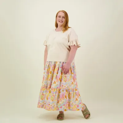 Beach Party Women Tahiti Tiered Skirt -Hame - XS, kuva 1 / 1