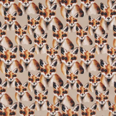 Kangaskarkelot Rib 2X2 Fox 1M | Sesame, kuva 1 / 1