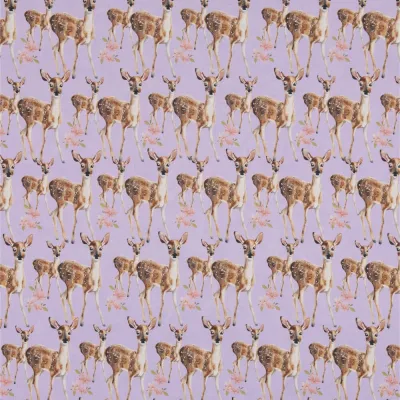Kangaskarkelot Rib 2X2 Cute Bambi 1M | Icy Lilac, kuva 1 / 1