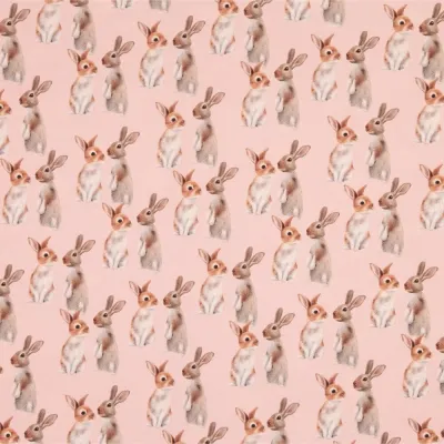Kangaskarkelot Trikoo Best Friends 1M | Peach Sorbet, kuva 1 / 1