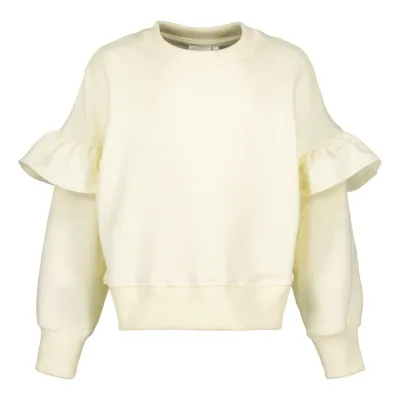 Mother's Day Frill Sweater -Collegepaita | Vanilla - 110/116, kuva 1 / 1
