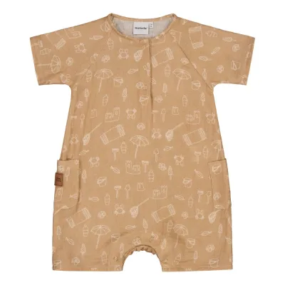 Beach Party On The Beach Muslin -Romper | Sandy - 86/92, kuva 1 / 1
