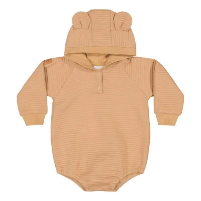 True Campers Textured Bear Romper | Woody - 86/92, kuva 1 / 1