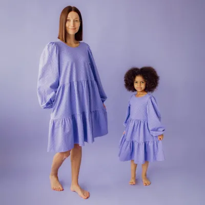 True Campers Women's Puff Sleeve Dress -Mekko | Wildy - S, kuva 1 / 1
