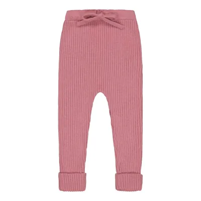 True Campers Merino Knit -villaleggingsit | Rosy - 86/92, kuva 1 / 1