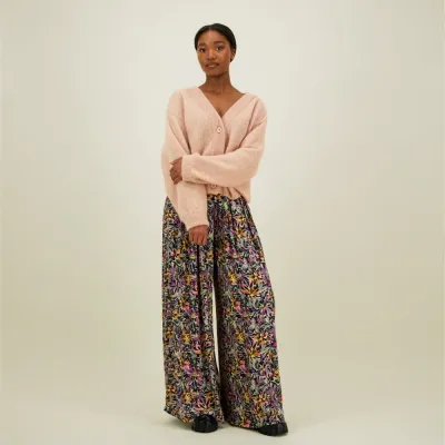 Can't Stop Dreaming Mohair Short Cardigan -Neuletakki | Powder - XL/XXL, kuva 1 / 1