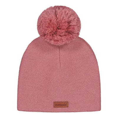 Happy Hearts Buddy Beanie -Merinovillapipo | Rosy - A, kuva 1 / 1