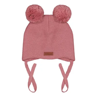 Happy Hearts Cutie Hat -Merinovillapipo | Rosy - 0-2M, kuva 1 / 1