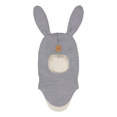 Happy Hearts Bunny Helmet -Merinovilla Kypärämyssy | Cloudy - 2-6M, kuva 1 / 1