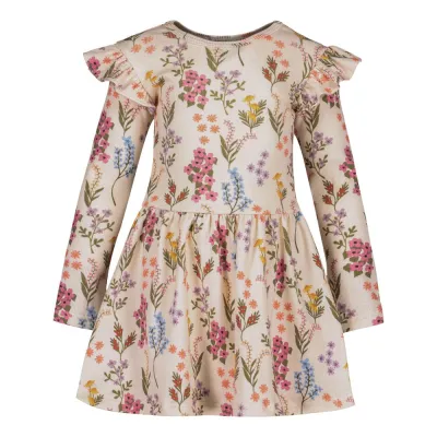 Urban Story Perfect Day Rib Frilla -Mekko | Creamy - 122/128, kuva 1 / 1