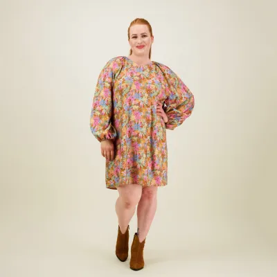 Can You Hear Me? Lilly Volume Sleeve Tunic Dress -Mekko - XL, kuva 1 / 1