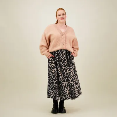 Can You Hear Me? Sophy Pleated Skirt -Hame | Licorice - S, kuva 1 / 1