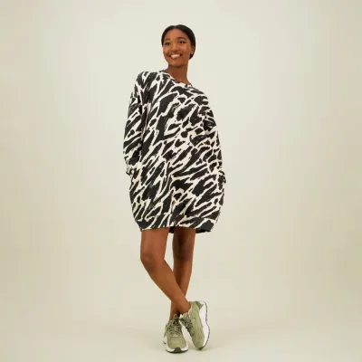 Can You Hear Me? Sophy Sweater Dress -Collegemekko | Licorice - XS, kuva 1 / 1
