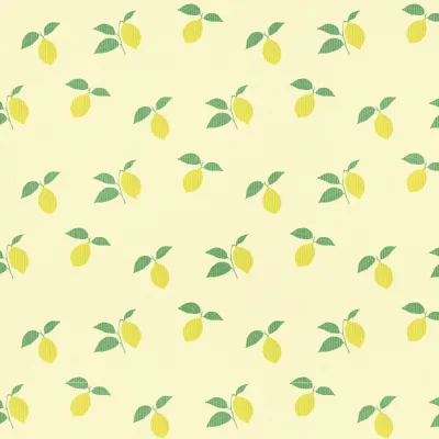 Kangaskarkelot Rib 2X2 Lemon Tree 1M | Lemon Sorbet, kuva 1 / 1