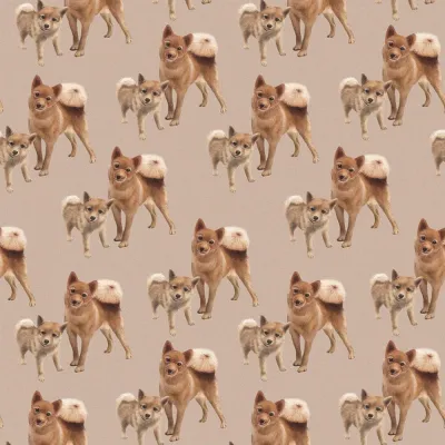 Kangaskarkelot Trikoo Doggies 1M | Moonlight, kuva 1 / 1