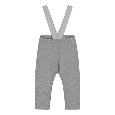 Under the Same Moon Rib Brace Pants -Henkselihousut | Cloudy - 86/92, kuva 1 / 1