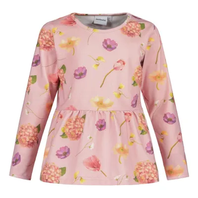 Under the Same Moon Whispers Peplum Shirt -Paita | Rosy - 134/140, kuva 1 / 1