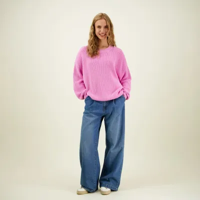 More Love Cotton Knit Jumper -Neulepaita | Candy - XL/XXL, kuva 1 / 1