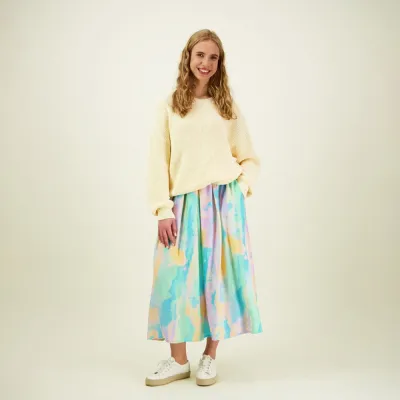 More Love Cotton Knit Jumper -Neulepaita | Milky - M/L, kuva 1 / 1