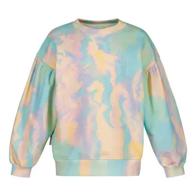 Circus of My Life Sunset Puff Sleeve Sweater -Collegepaita | Mintie - 110/116, kuva 1 / 1