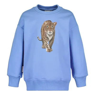 Circus of My Life Leopard Oversize Sweater -Collegepaita | Electric - 122/128, kuva 1 / 1