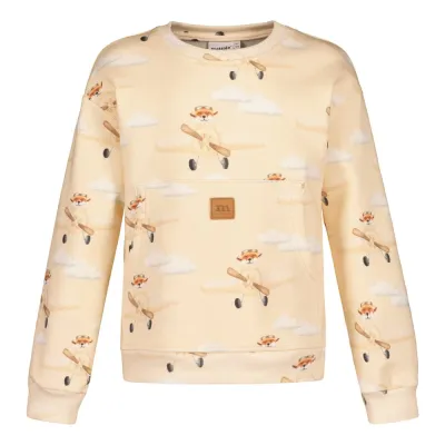Circus of My Life Fun Day Pocket Sweater -Collegepaita | Sand - 110/116, kuva 1 / 1
