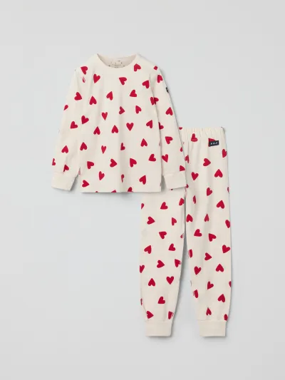 Polarn O. Pyret Sydänpyjama, kuva 1 / 1