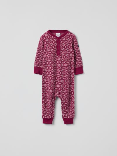 Polarn O. Pyret Haalari merinovillaa jacquard-kuviolla