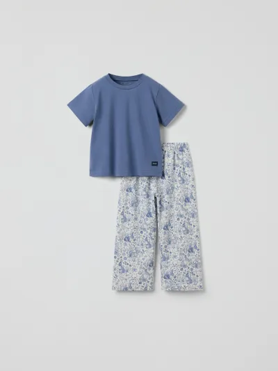 Polarn O. Pyret Pyjama kukkakuvio, kuva 1 / 1