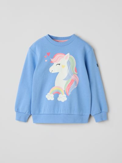 Polarn O. Pyret Sweatshirt yksisarvinen