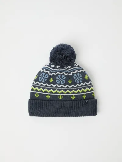 Polarn O. Pyret Pipo tuulenpitävällä vuorilla ja jacquard-kuviolla, kuva 1 / 1