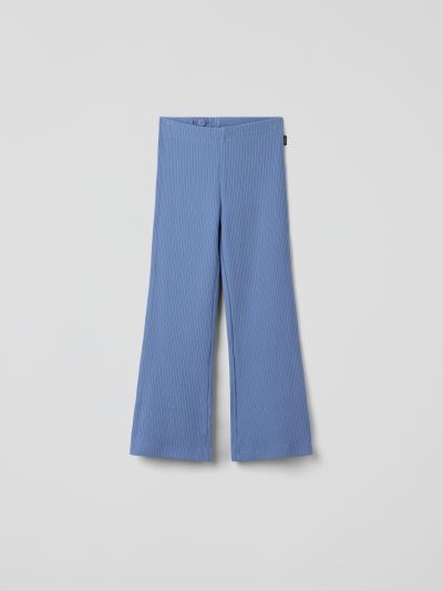 Polarn O. Pyret Ribatut leveälahkeiset leggingsit