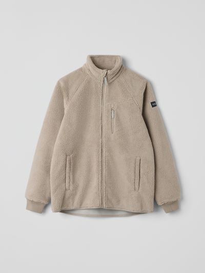 Polarn O. Pyret Tuulenpitävä pilefleecetakki aikuisille