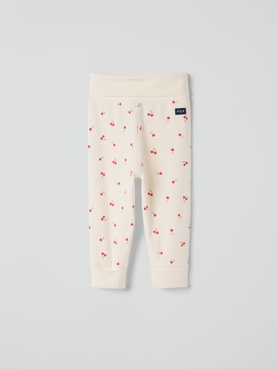 Polarn O. Pyret Housut käännettävät resorit kirsikka