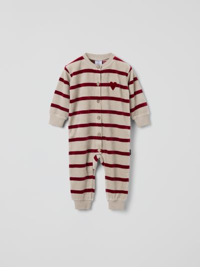 Polarn O. Pyret Raidallinen velourhaalari