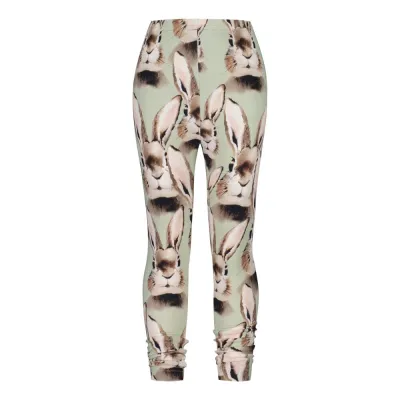 Little Spring Bunnies Bunny Soft Green -Leggingsit - 122/128, kuva 1 / 1
